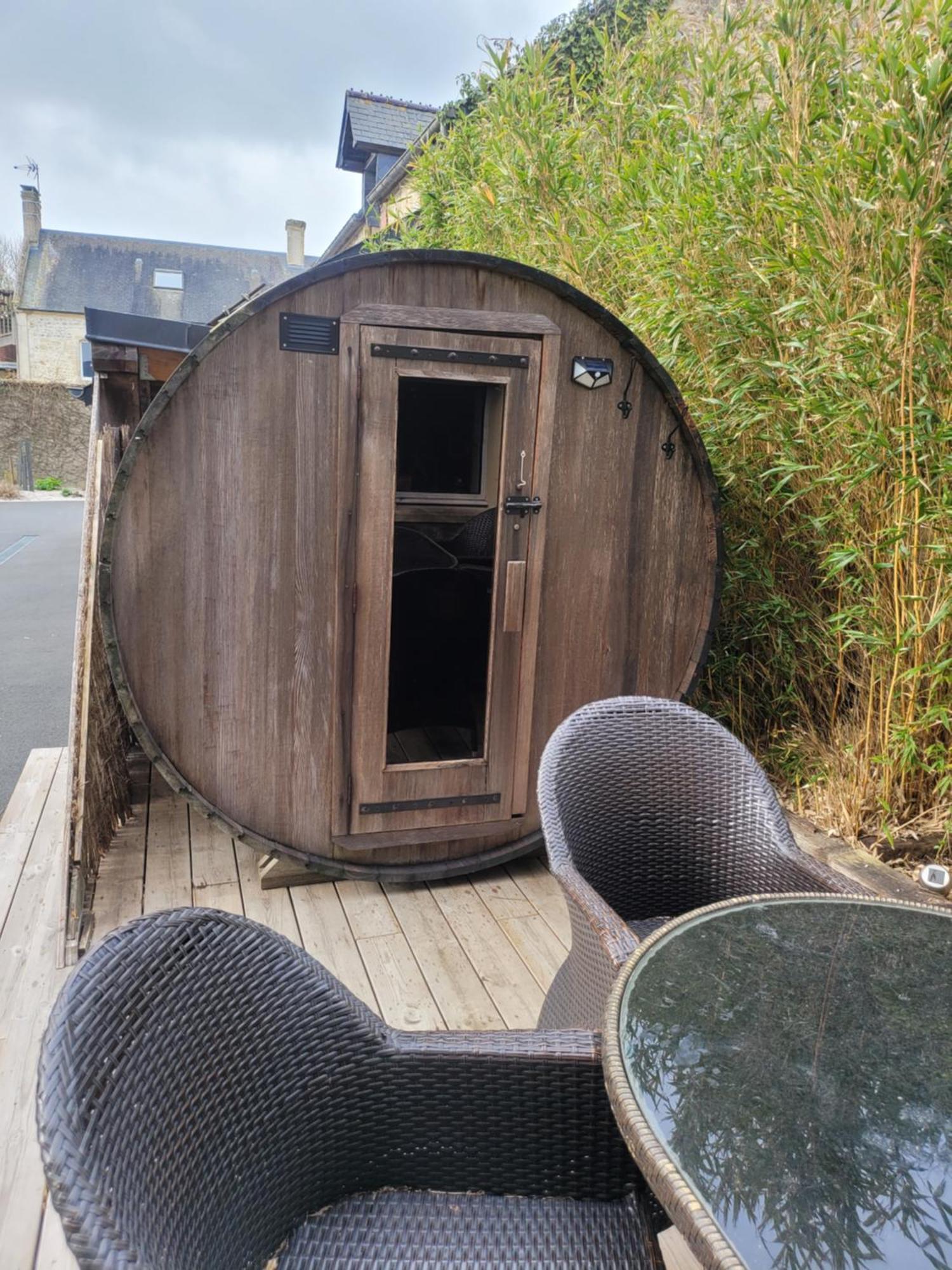 Gite L'Ardoisier 7 Pers Sauna Bayeux 2Km Guéron Buitenkant foto